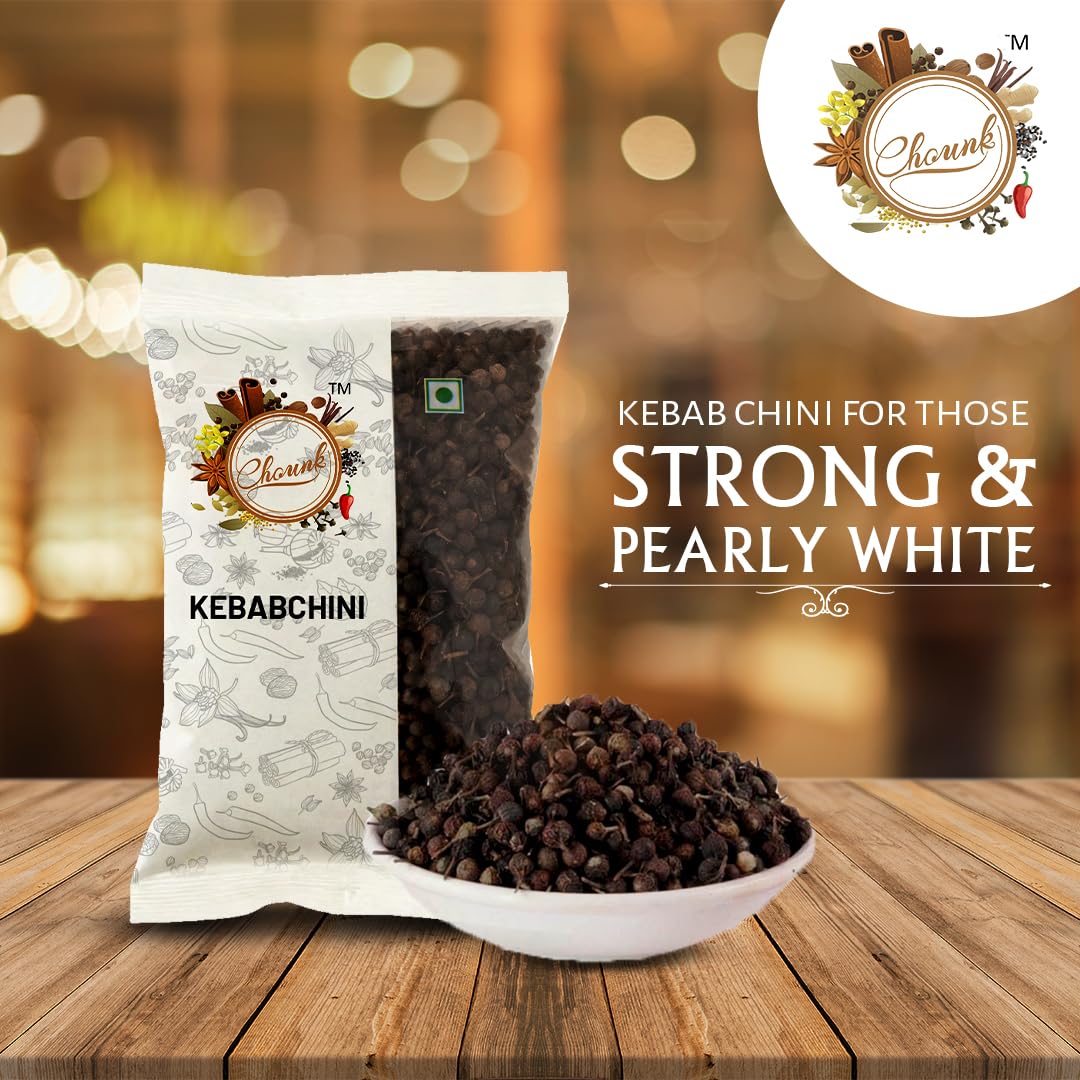 Premium Allspice (Cubeb, Kebab Chini, Long Tailed Pepper) 50g - Fresh, Pure & Natural | Vegan & Gluten Free | Perfect for Baking, Cooking & Spice Blends