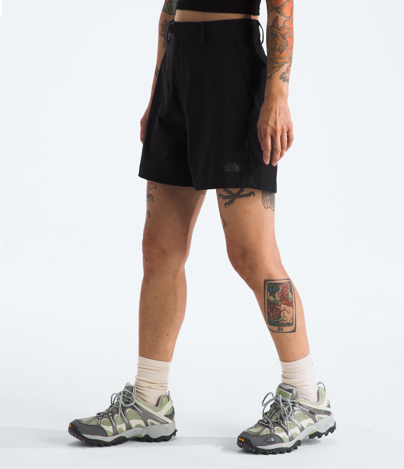 Women's Basin 5 Shorts - Comfortable Athletic Shorts for Running, Yoga & Workout | High Waist Breathable Activewear for Gym & Casual Wear