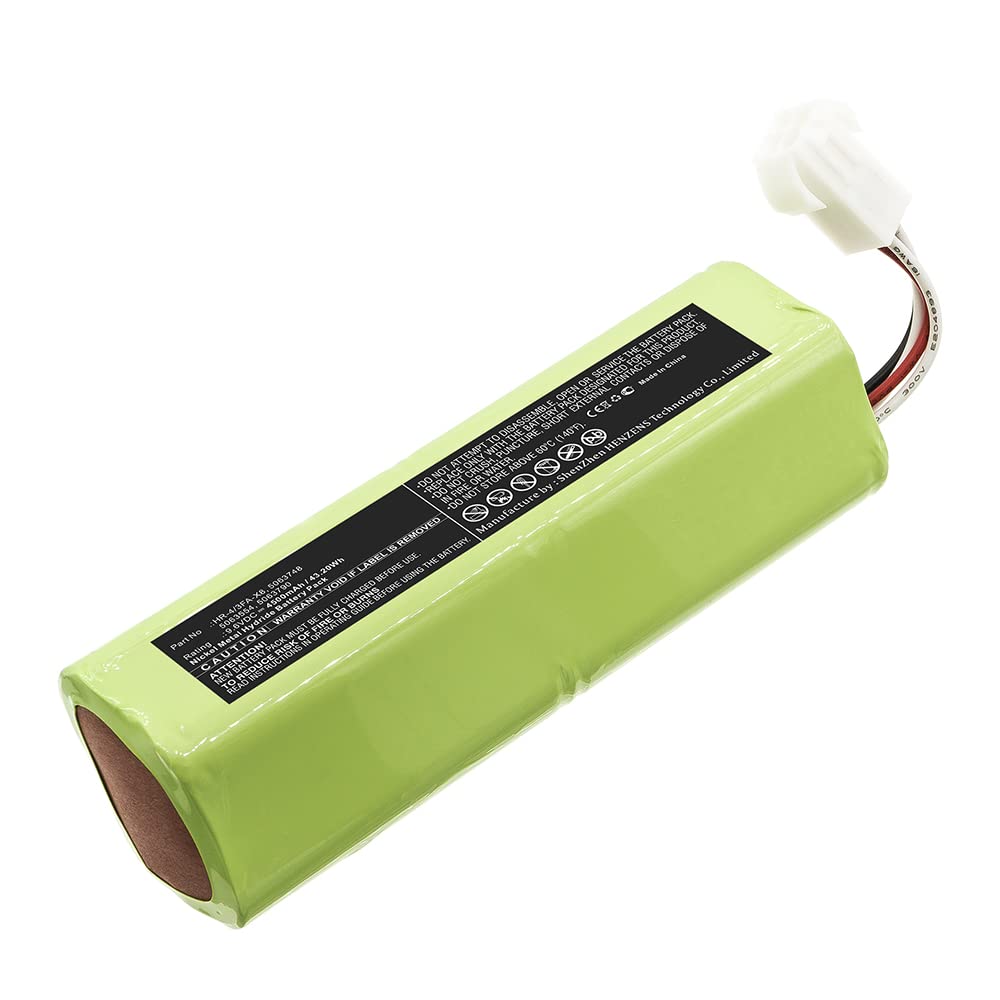 Synergy Digital Equipment Battery - Ni-MH 9.6V 4500mAh Replacement for Scott 5063554 | Power Tools & Medical Devices Backup Power Solution