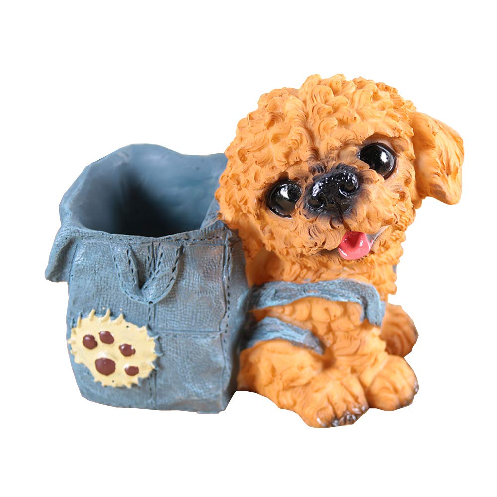Poodle Dog Pencil Holder - Cute Pet-Themed Pen Cup & Desk Organizer for Office, School, or Home Decor | Perfect Gift for Dog Lovers