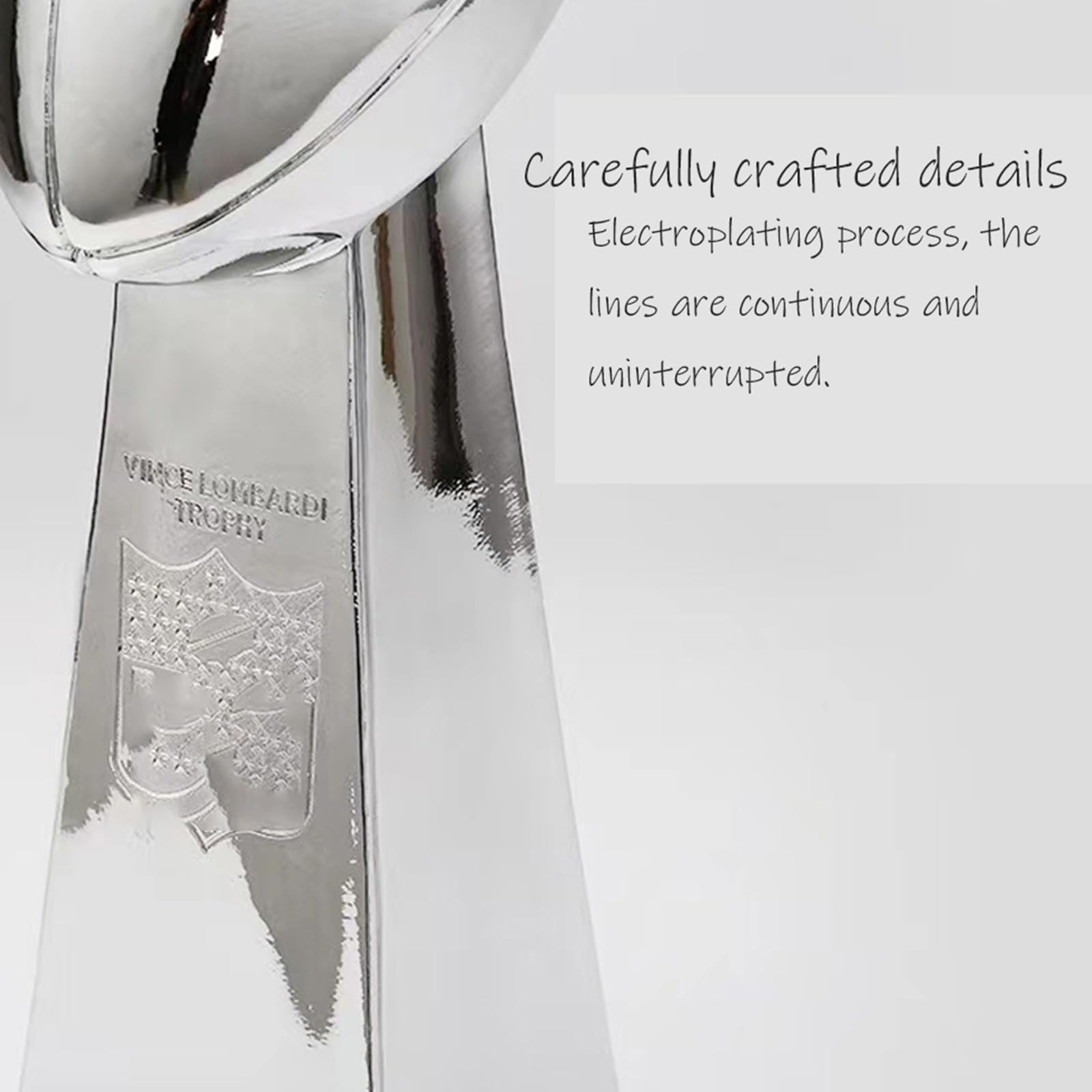 UVITAS Custom Football Trophy - Personalized Awards for Fans, Souvenirs & Home Decor - Perfect for Sports Gifts, Team Recognition & Man Cave Decorations