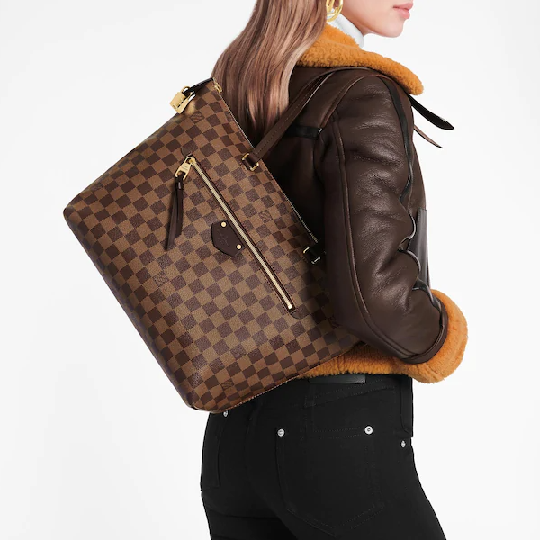 Authentic Louis Vuitton Iena MM Monogram Crossbody Bag - Luxury Designer Handbag for Women, Perfect for Work, Travel & Everyday Use