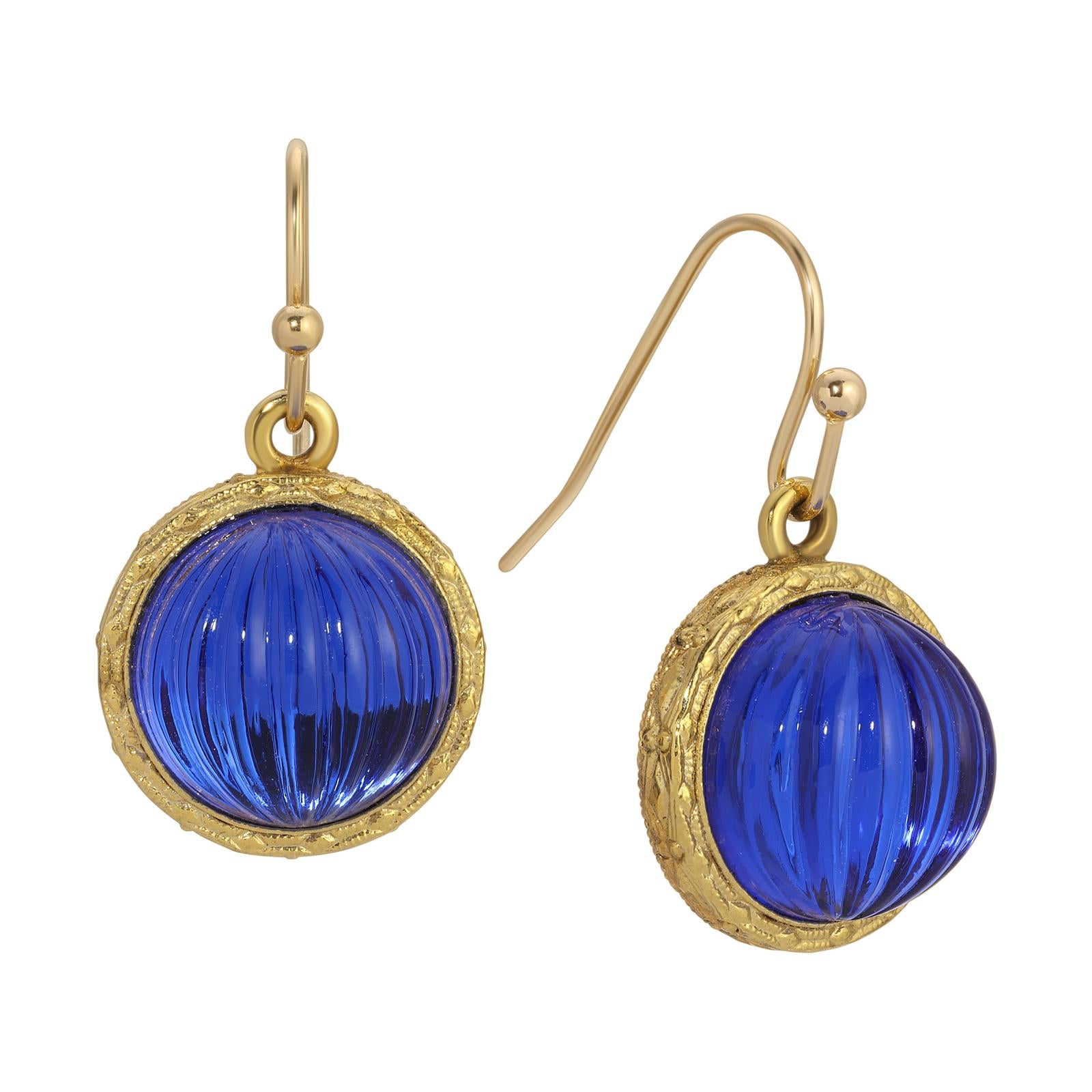 Gold Tone And Blue