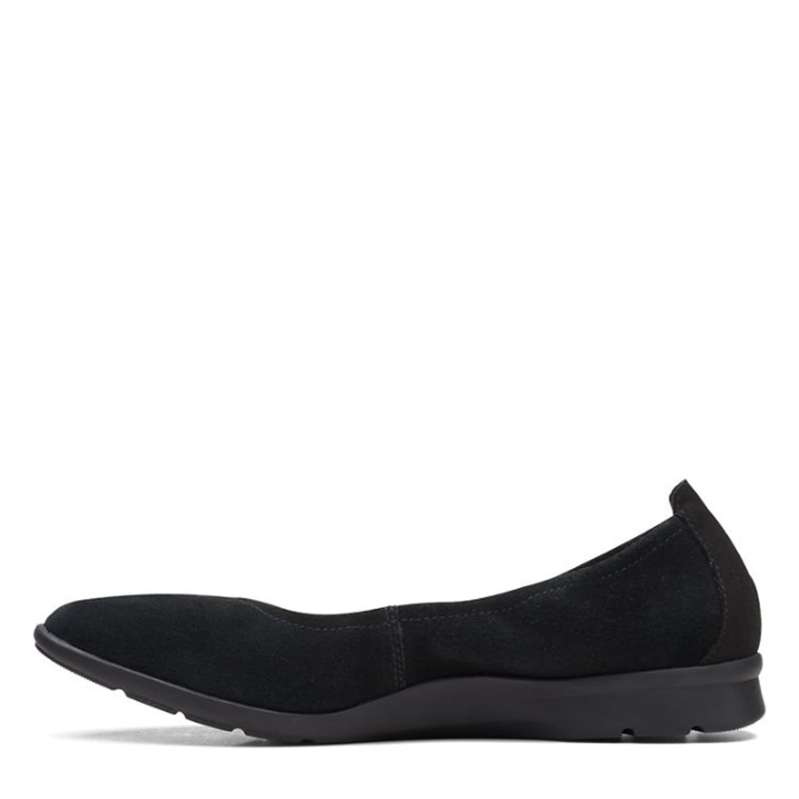 Clarks Women's Jenette Ease Flat - Comfortable Casual Loafers for Work, Travel & Everyday Wear | Slip-On Shoes with Cushioned Insoles