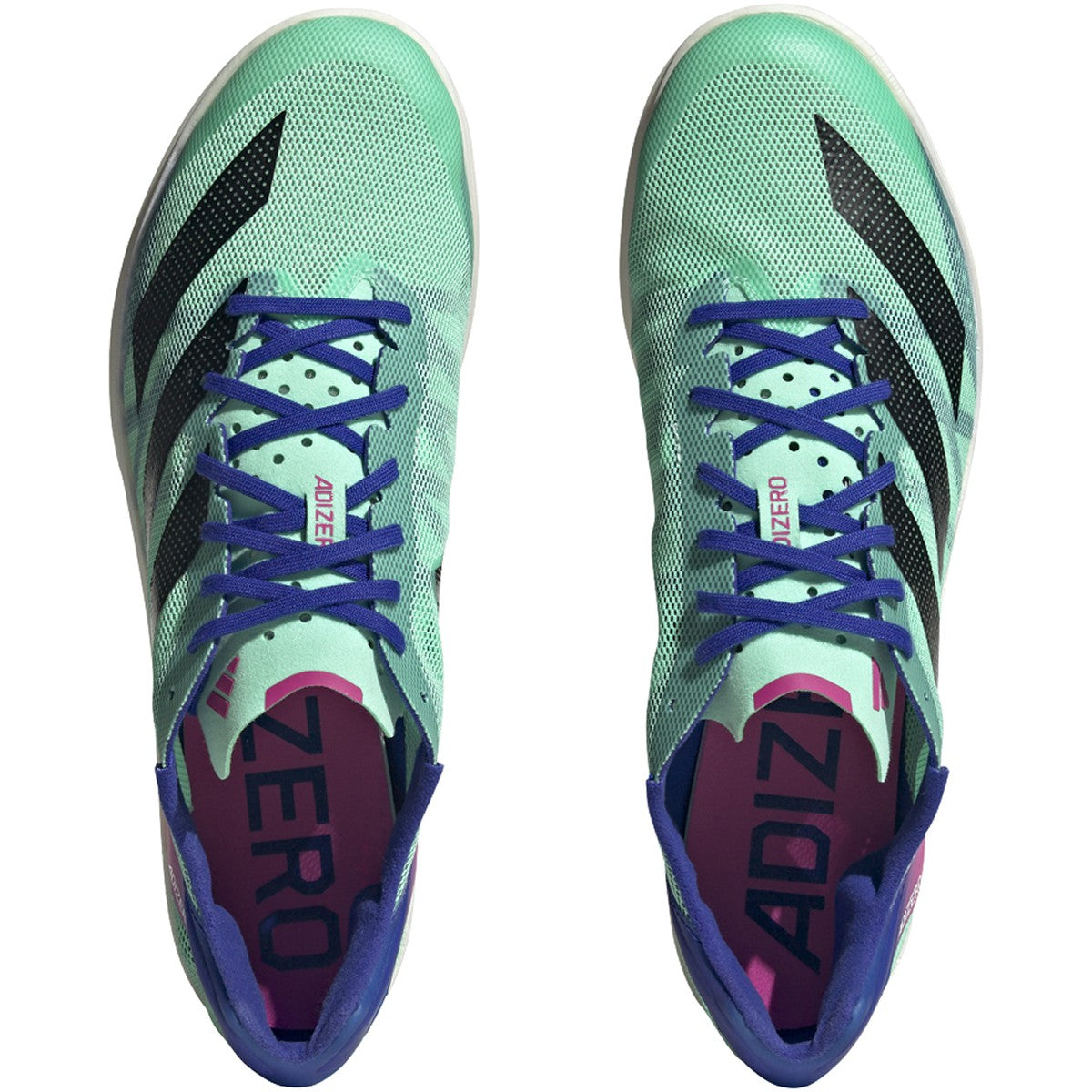 Unisex Adizero Avanti Running Shoes - Pulse Mint/Core Black/Lucid Blue | Lightweight & Breathable for Men & Women | Perfect for Jogging, Gym Workouts & Daily Wear