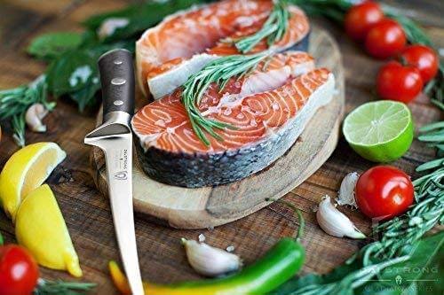 Dalstrong Gladiator Series 7-Inch Flexible Fillet Knife - NSF Certified - Sharp & Durable for Fish, Meat & Poultry - Perfect for Home Chefs & Professional Kitchens