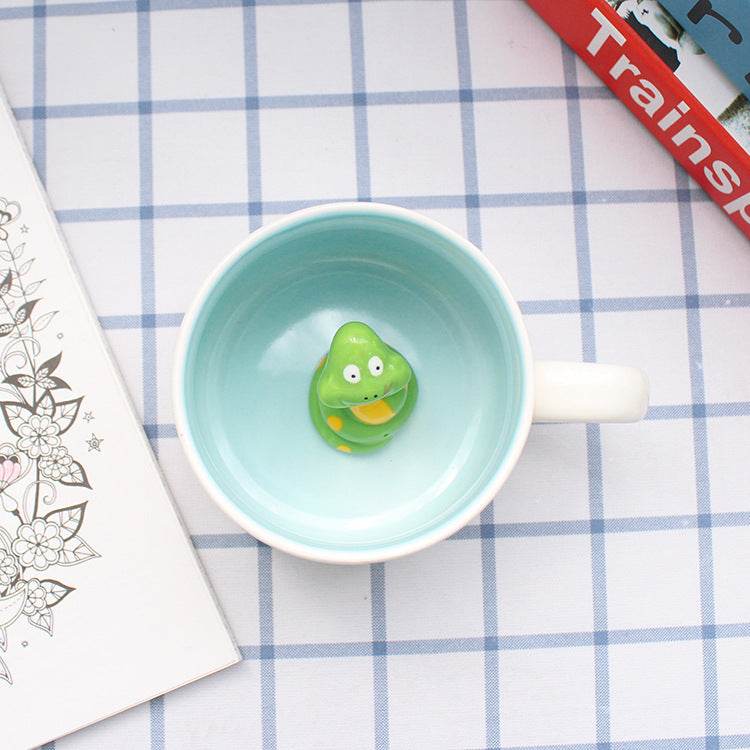 Creative 3D Coffee Mug - Unique Ceramic Cup for Home & Office Use - Perfect Gift for Coffee Lovers