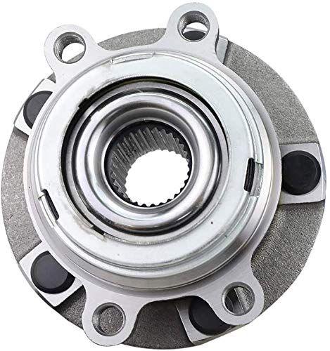 4PC Front CV Axle Half Shaft & Front Wheel Hub Bearing Assembly for 2004-2006 Nissan Quest with 4 Speed Transmission - Perfect for Smooth Ride & DIY Car Repairs