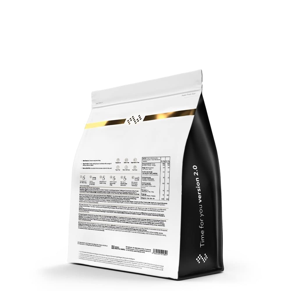Protein Works Protein Mug Cake - Salted Caramel Flavor | High Protein & Fiber Dessert Mix (500g) | Perfect for Post-Workout Recovery & Healthy Snacking