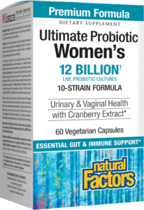 Ultimate Probiotic for Women - 12 Billion CFU Live Probiotic Cultures with 10 Strains - Supports Digestive & Immune Health - Perfect for Daily Wellness & Gut Balance