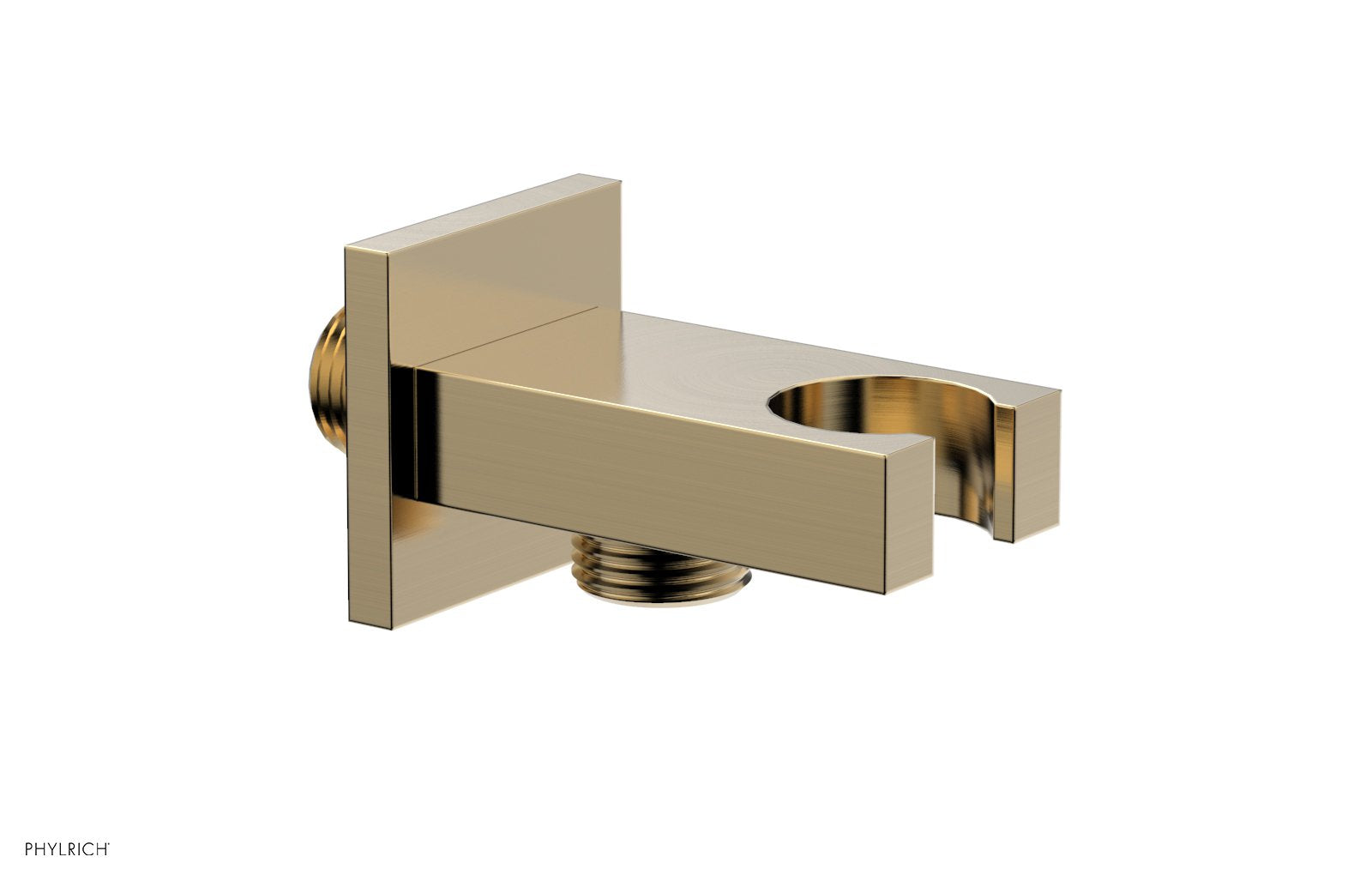 Stainless Steel Hand Shower Holder and Connector - Universal Bathroom Mounting Bracket for Showerhead (Model 3 534) - Perfect for Bathroom Renovation & Spa-Like Shower Experience