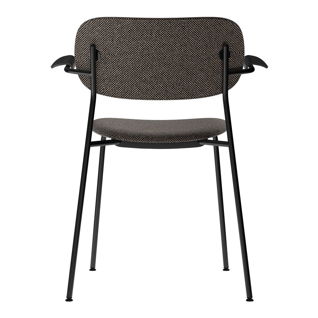 Modern Co Dining Chair with Armrests - Fully Upholstered Comfortable Seat for Kitchen, Dining Room & Breakfast Nook