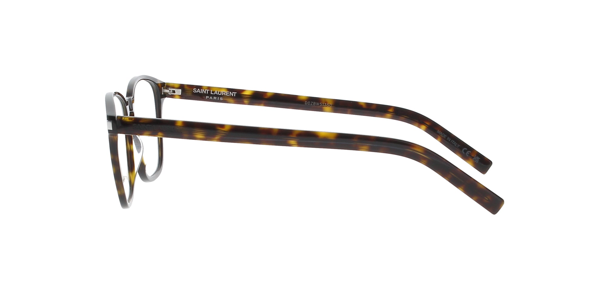 Saint Laurent Dark Havana Square Sunglasses - Classic Designer Shades for Women & Men - Perfect for Beach, Driving & Outdoor Fashion