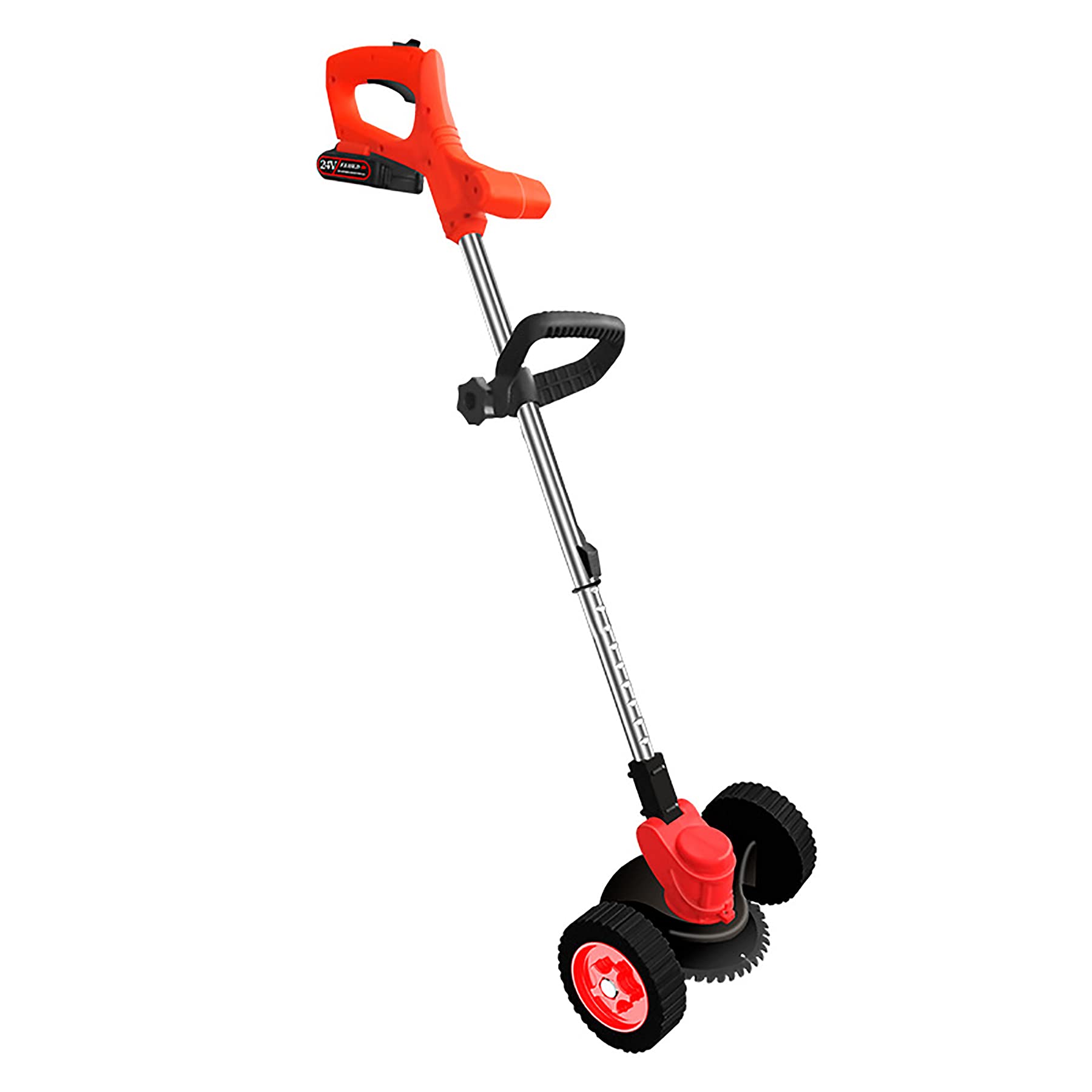 24V Cordless Grass Trimmer with Command Feed & 2 Batteries - Lightweight Lawn Trimmer for Professional Yard Work - Perfect for Edging, Trimming, and Maintaining Lawns, Gardens & Landscapes