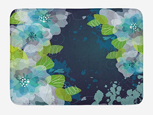 Pale Green Navy Blue