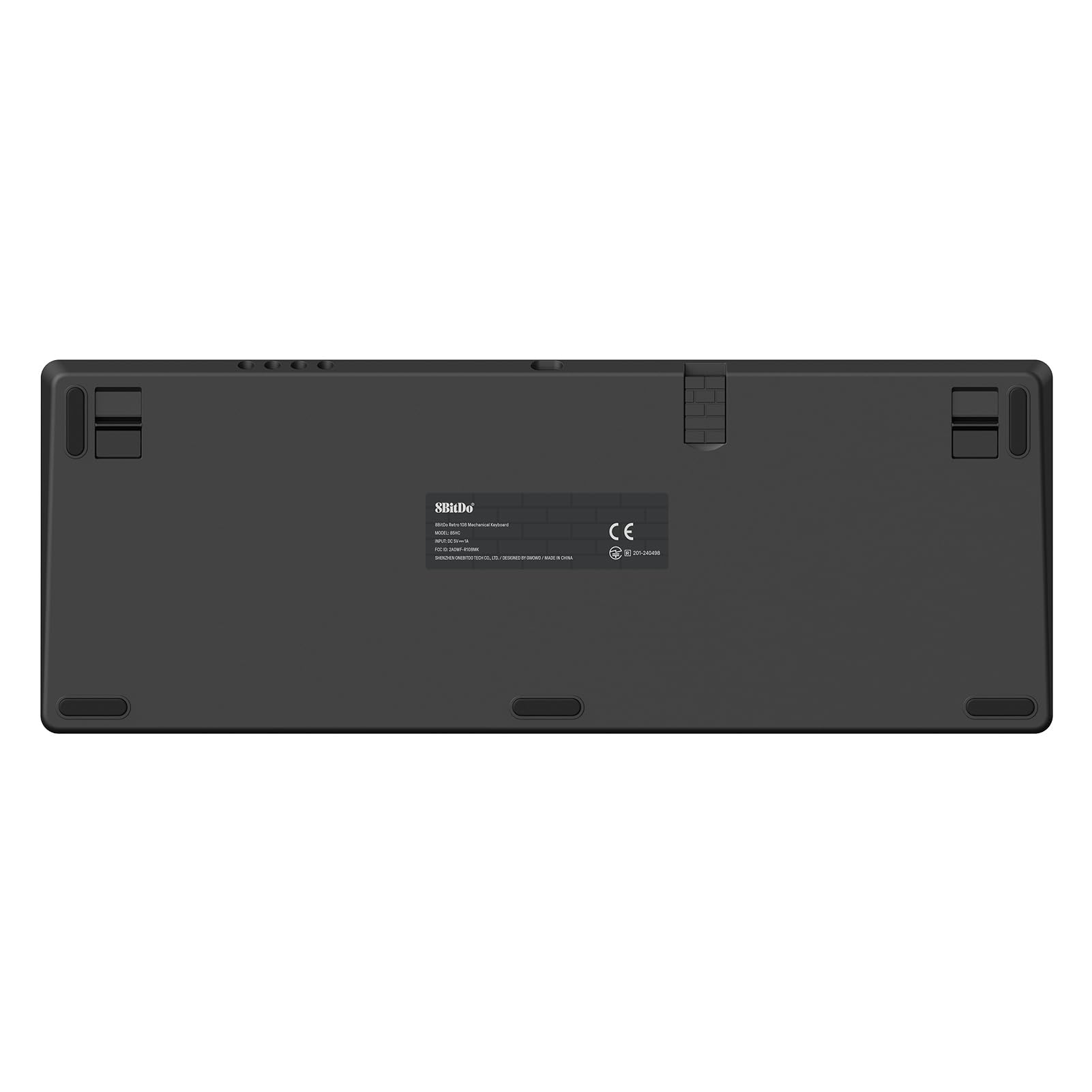 8BitDo Retro 108-Key Mechanical Gaming Keyboard - Bluetooth/2.4G/USB-C Wireless, Hot-Swappable with Numpad - Compatible with Windows & Android (N Edition) - Perfect for Retro Gaming, Office Work & Typing Enthusiasts