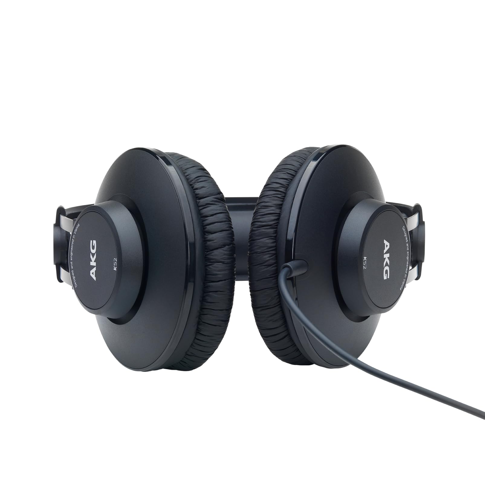 AKG K52 Professional Studio Headphones - Over-Ear, Closed-Back Design for Recording, Mixing & Gaming - High-Quality Sound Isolation & Comfort for Long Sessions