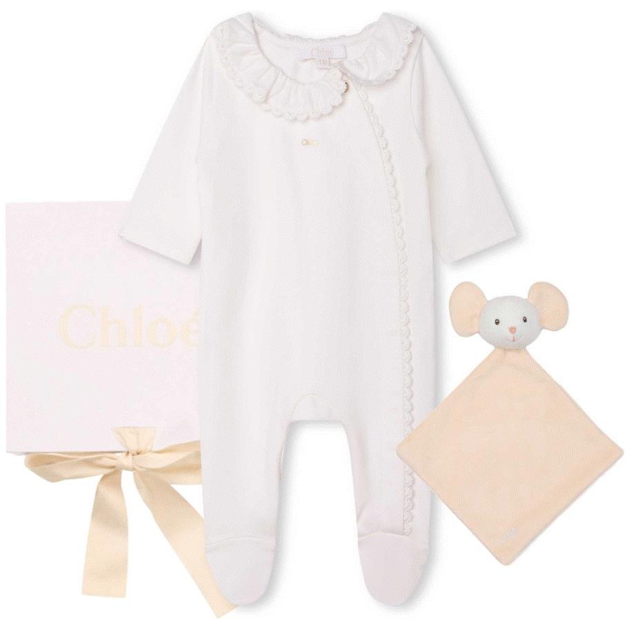 Chloe Baby Outfit Set for Newborn to 6 Months - Soft Cotton Infant Clothes for Boys & Girls - Perfect for Photos, Gifts & Everyday Wear
