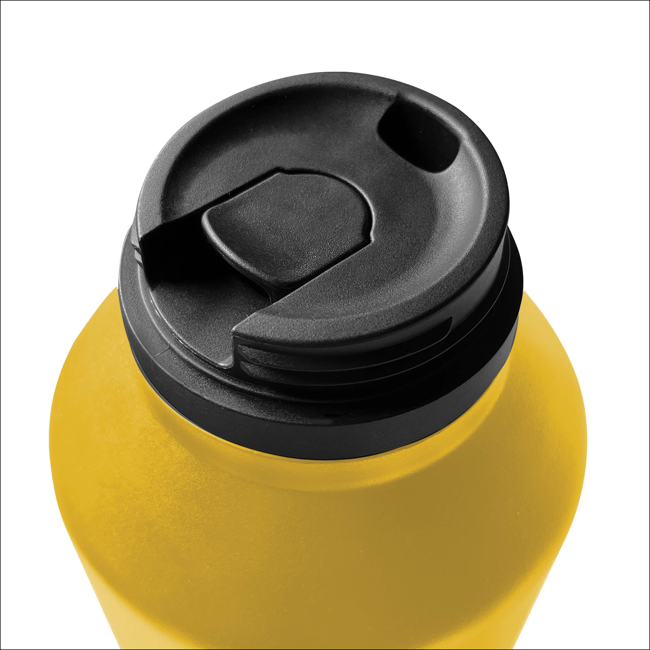 2L Insulated Water Bottle - Yellow Scorcher DUG | Leakproof Stainless Steel Thermos for Hiking, Gym & Outdoor Activities