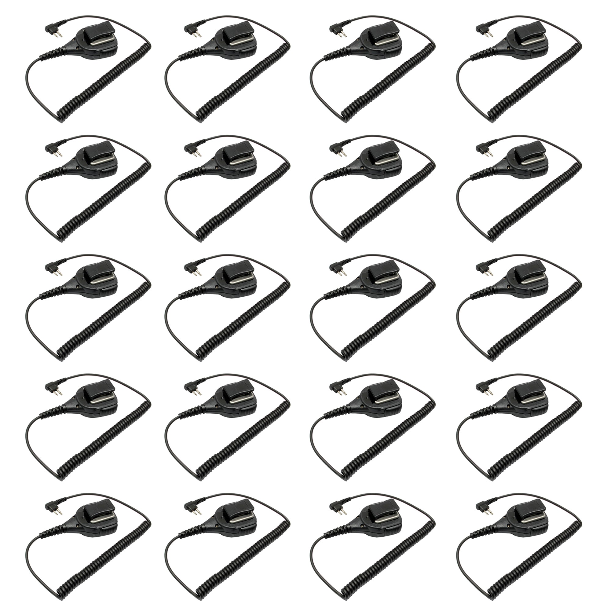 MaximalPower Speaker Mic for Motorola Radios CP100D CP200D CP185 CLS1410 CLS1110 BPR40D RDU4100 RDU4160D RMU2040 RMU2080D - High-Quality Hands-Free Communication for Construction, Security & Outdoor Activities