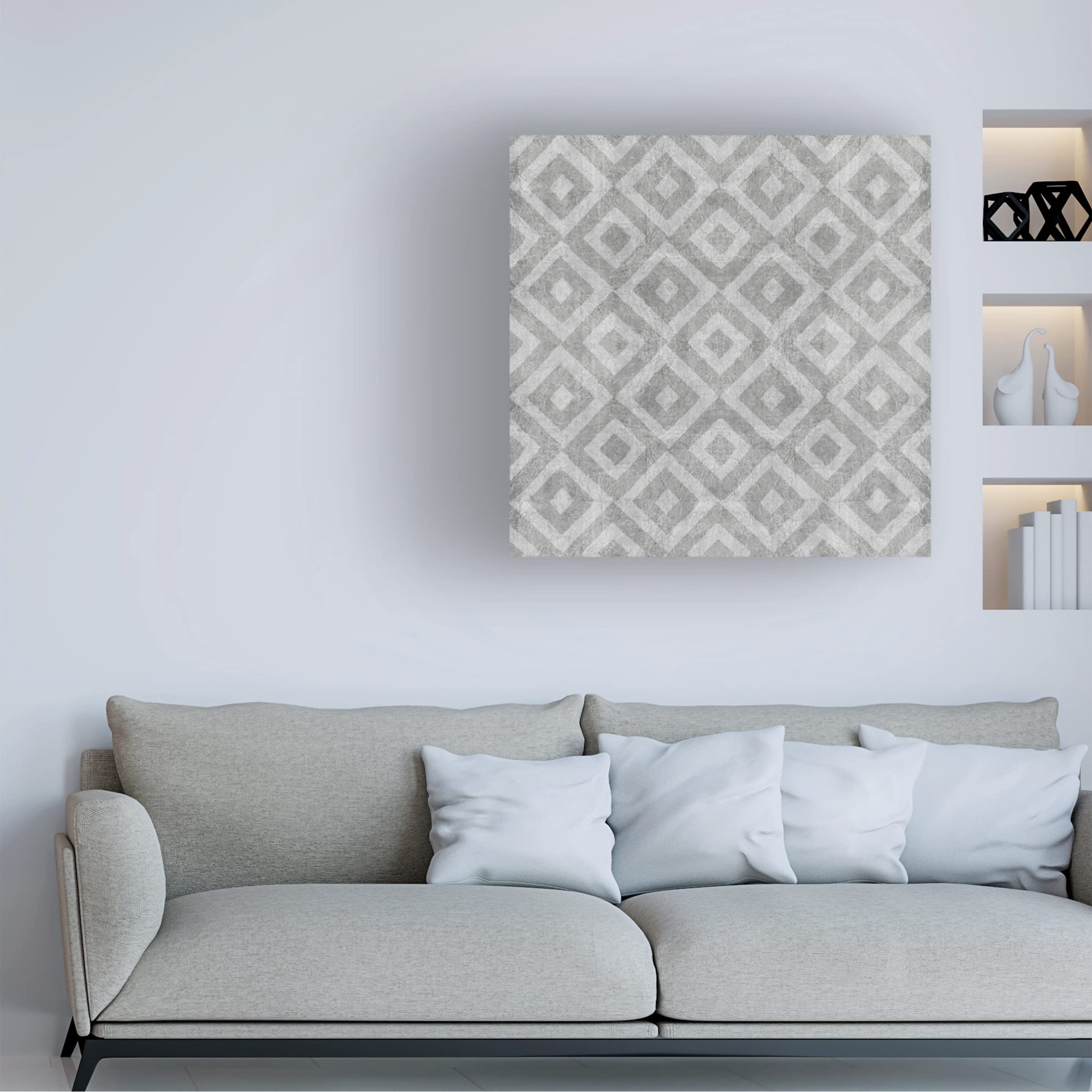 Anne Tavoletti 'Winter Fashion Step 04B' Canvas Wall Art Print - Elegant Home Decor for Living Room, Bedroom & Office - Trademark Fine Art Collection