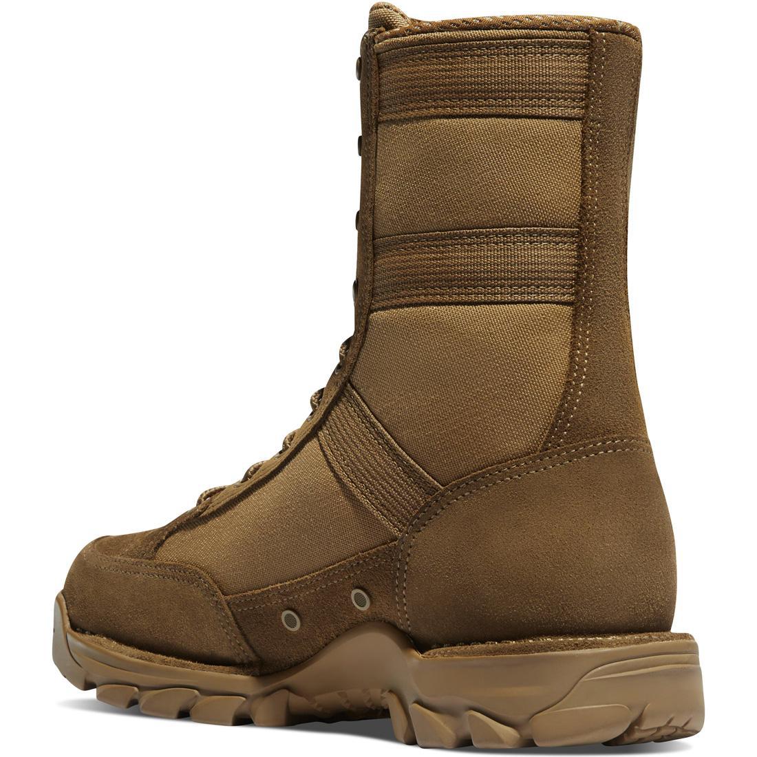 Rivot TFX 8 Hot Military Boots - Coyote Brown Tactical Footwear for Men | Durable Combat Boots for Hiking, Work & Outdoor Adventures