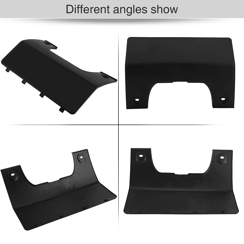 DPO 500011PCL Rear Bumper Tow Hitch Cover - Compatible with Land Rover LR3 (2005-2009) & LR4 (2010-2012) - Durable Towing Hook Eye Protector - Perfect for Off-Roading, Camping & Towing Accessories