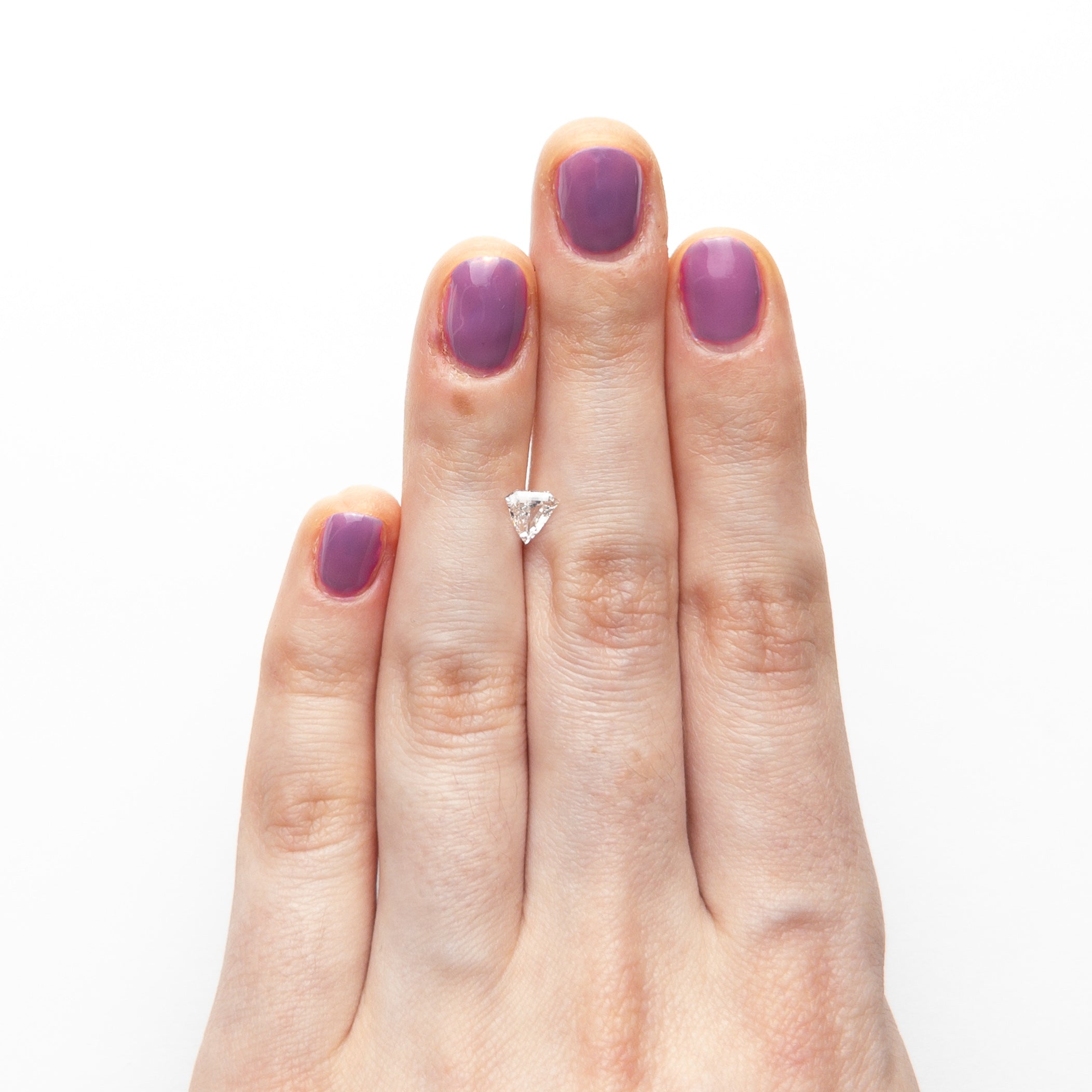 0.54ct VS2 E Color Shield Step Cut Diamond - 5.85x5.57x2.71mm for Engagement Rings & Fine Jewelry