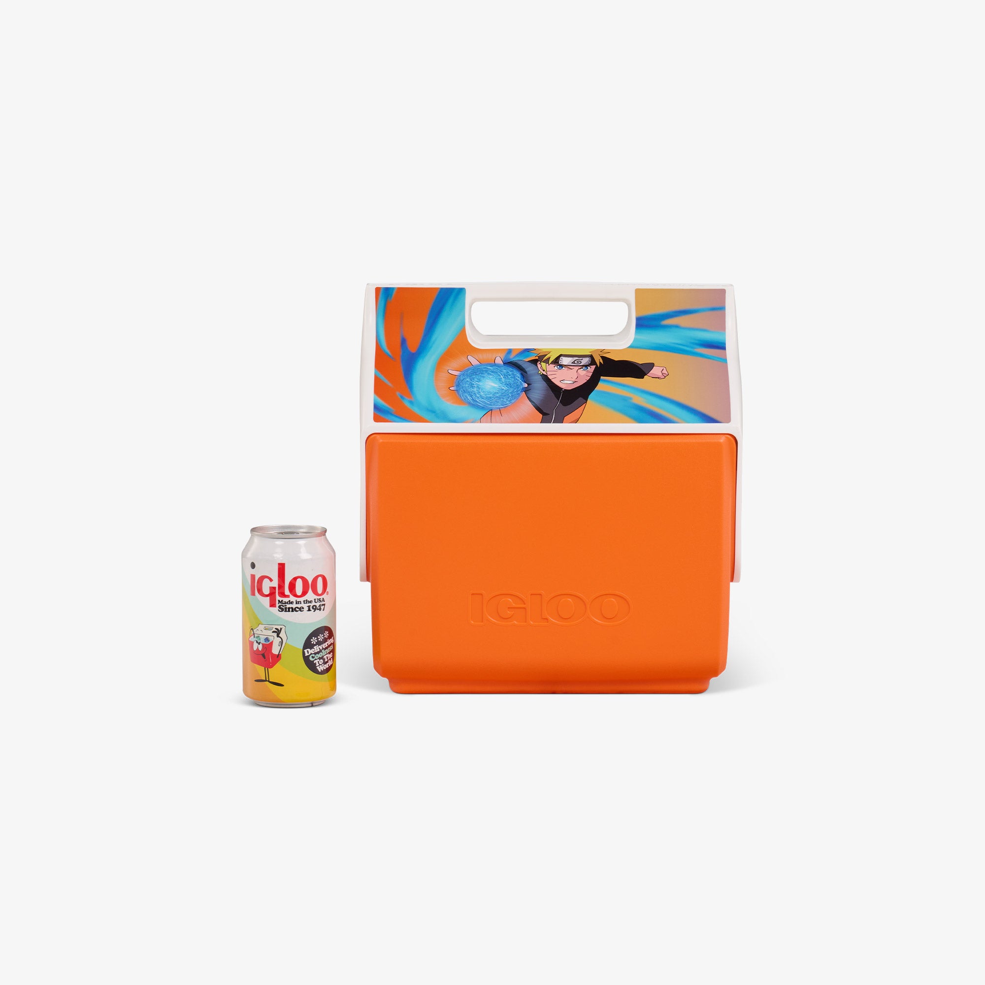 Naruto Shippuden Insulated Lunch Box Cooler - 7 Qt Leak-Proof Bento Box for School, Work & Picnics - Anime Themed Food Container for Kids & Adults