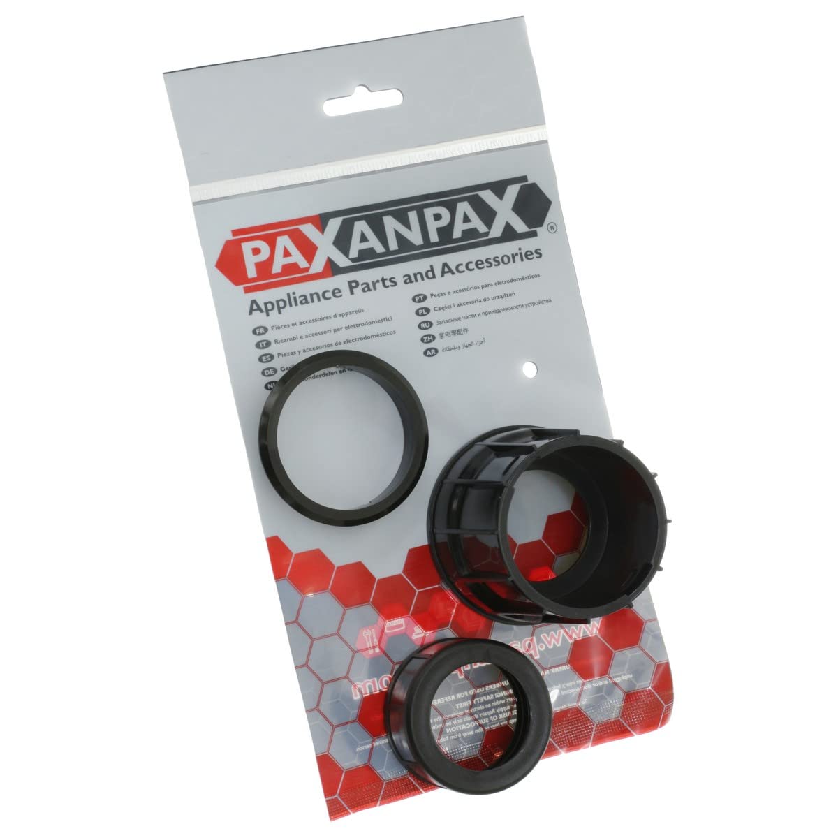 Paxanpax 36-NM-02C Replacement Vacuum Swivel Hose End & Fittings for Numatic (38mm) - Durable Plastic Connector for Easy Cleaning & Home Maintenance