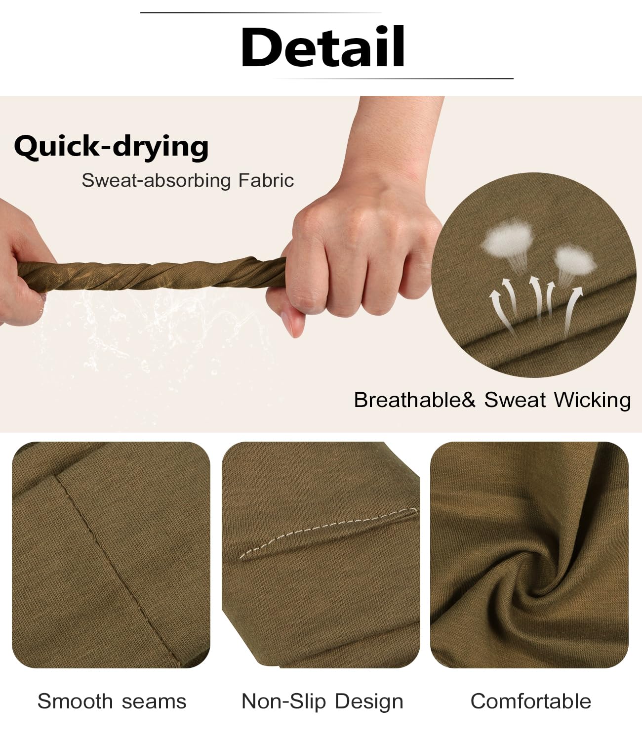 Non-Slip Headbands for Women - Soft Cotton Stretchy Sports Hair Bands for Yoga, Running & Outdoor Exercise - Perfect for Workouts, Gym, and Active Lifestyles