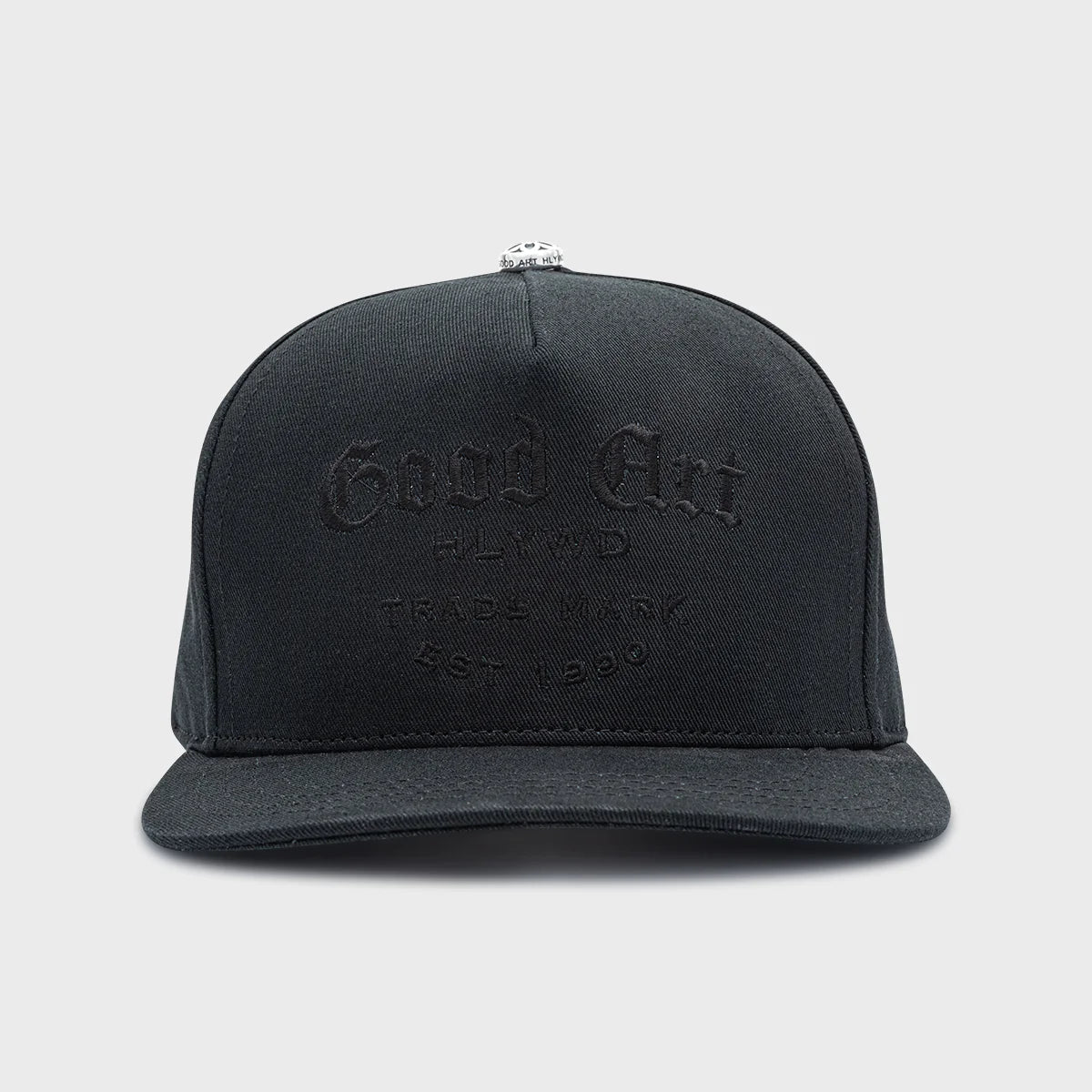 Premium All Black High Crown Snapback Cap - Stylish Adjustable Hat for Men & Women - Perfect for Casual Wear, Sports, and Outdoor Activities