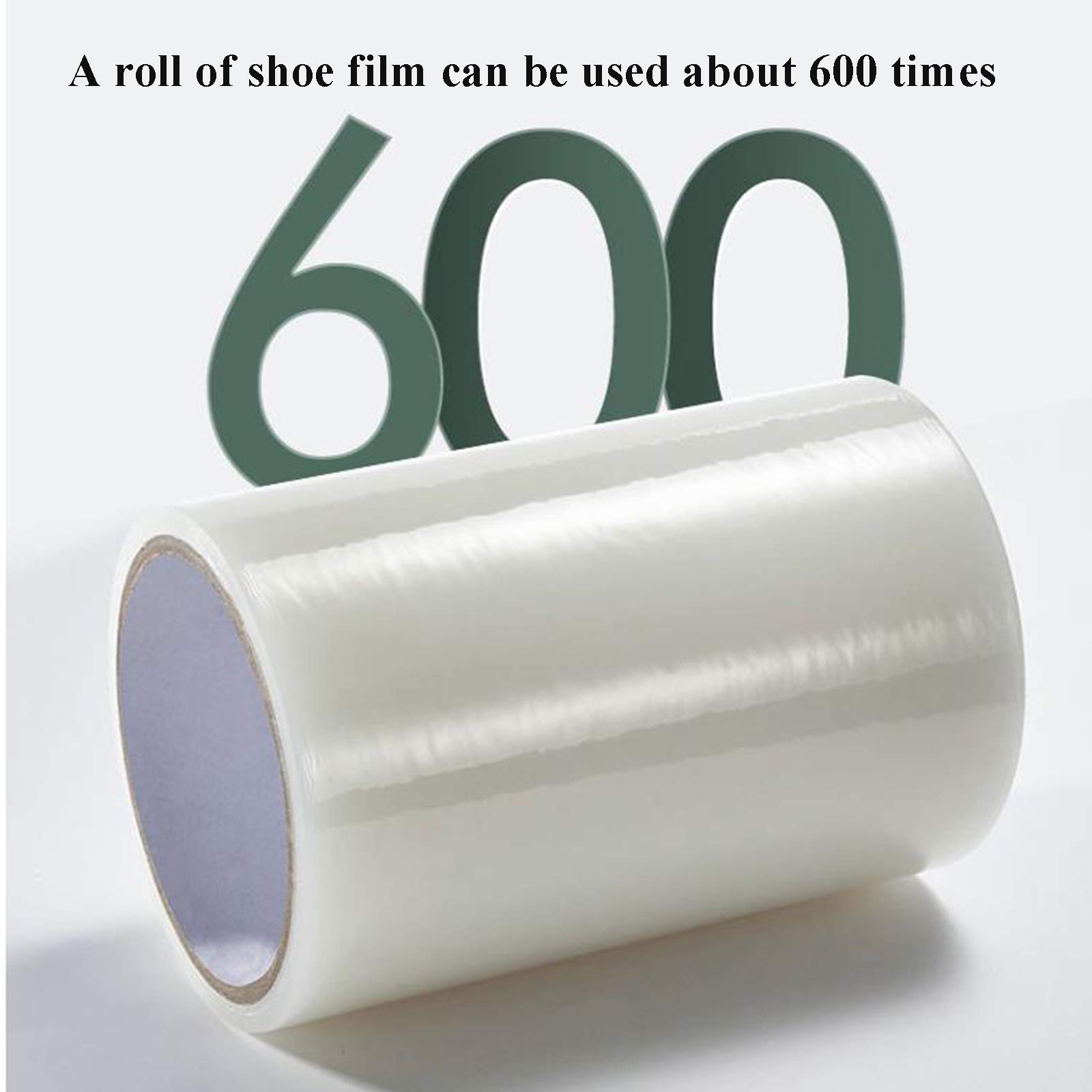 Automatic Shoe Cover Dispenser Machine - Reusable & Disposable Dustproof Shoe Covers for Home, Office & Shop (Includes 1200 Shoe Films) - Perfect for Hospitals, Clean Rooms & High-Traffic Areas