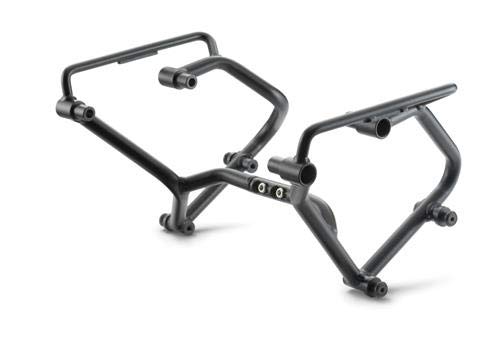 Original OEM KTM Side Bag Carrier Set 64112930000 - Durable Motorcycle Luggage Rack for Adventure & Touring Bikes - Perfect for Long Rides & Off-Road Travel