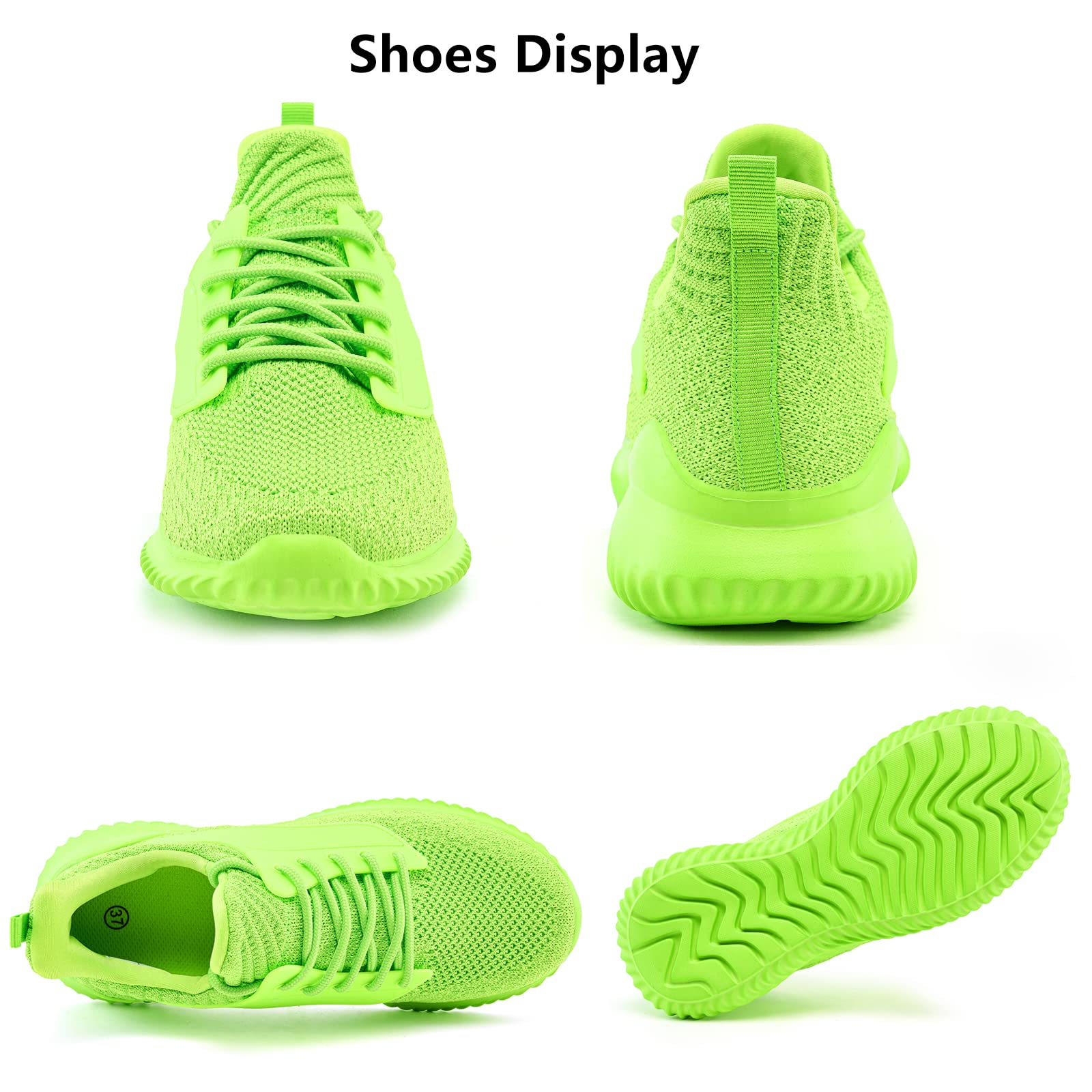 Akk Women's Slip-On Walking Shoes - Lightweight Memory Foam Running Sneakers for Tennis, Gym, Workout | Indoor & Outdoor Comfort for Walking, Jogging, Travel & Daily Wear