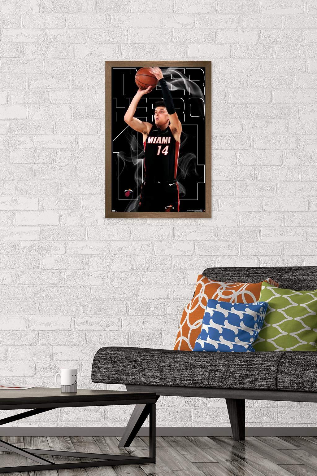 NBA Miami Heat Tyler Herro 20 Wall Poster - 22.4