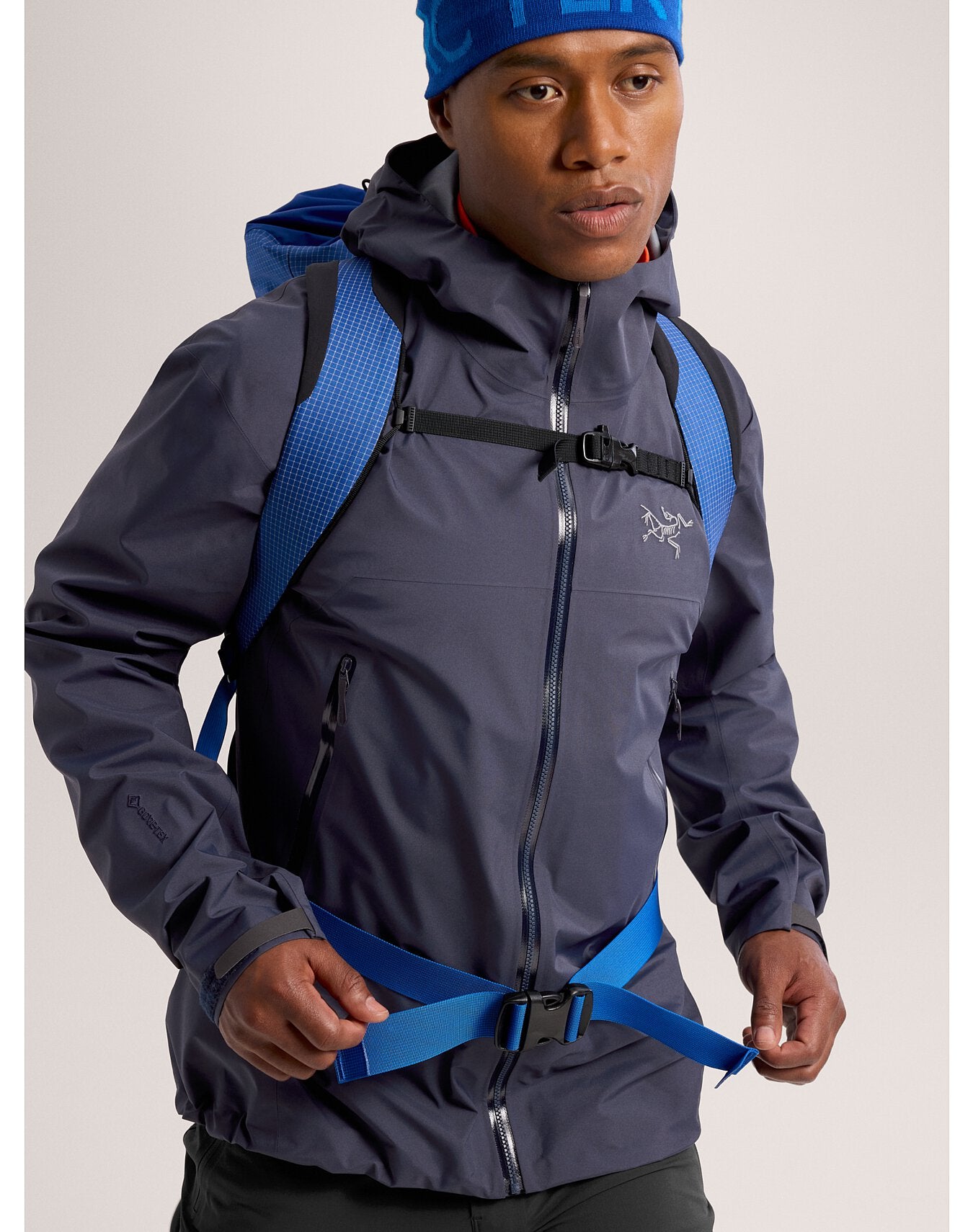 Men's Beta Jacket - Lightweight Waterproof Outdoor Windbreaker for Hiking, Camping & Travel | X000007726