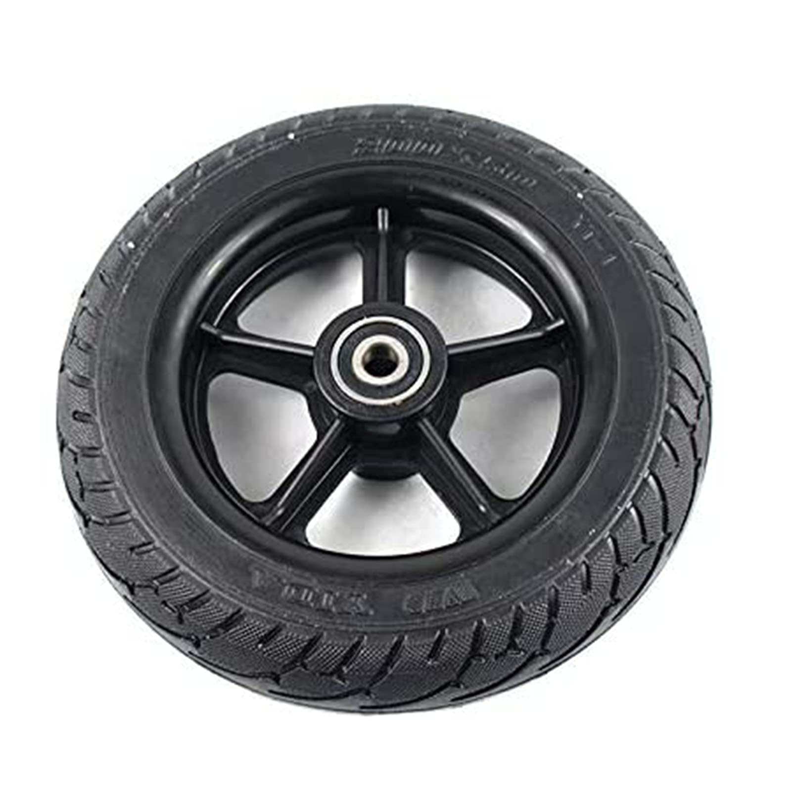 8 Inch Solid Tire Electric Scooter with 200x50 Hub Wheels - Non-Pneumatic Durable Tires for Commuting & Urban Travel | Perfect for Adults & Teens