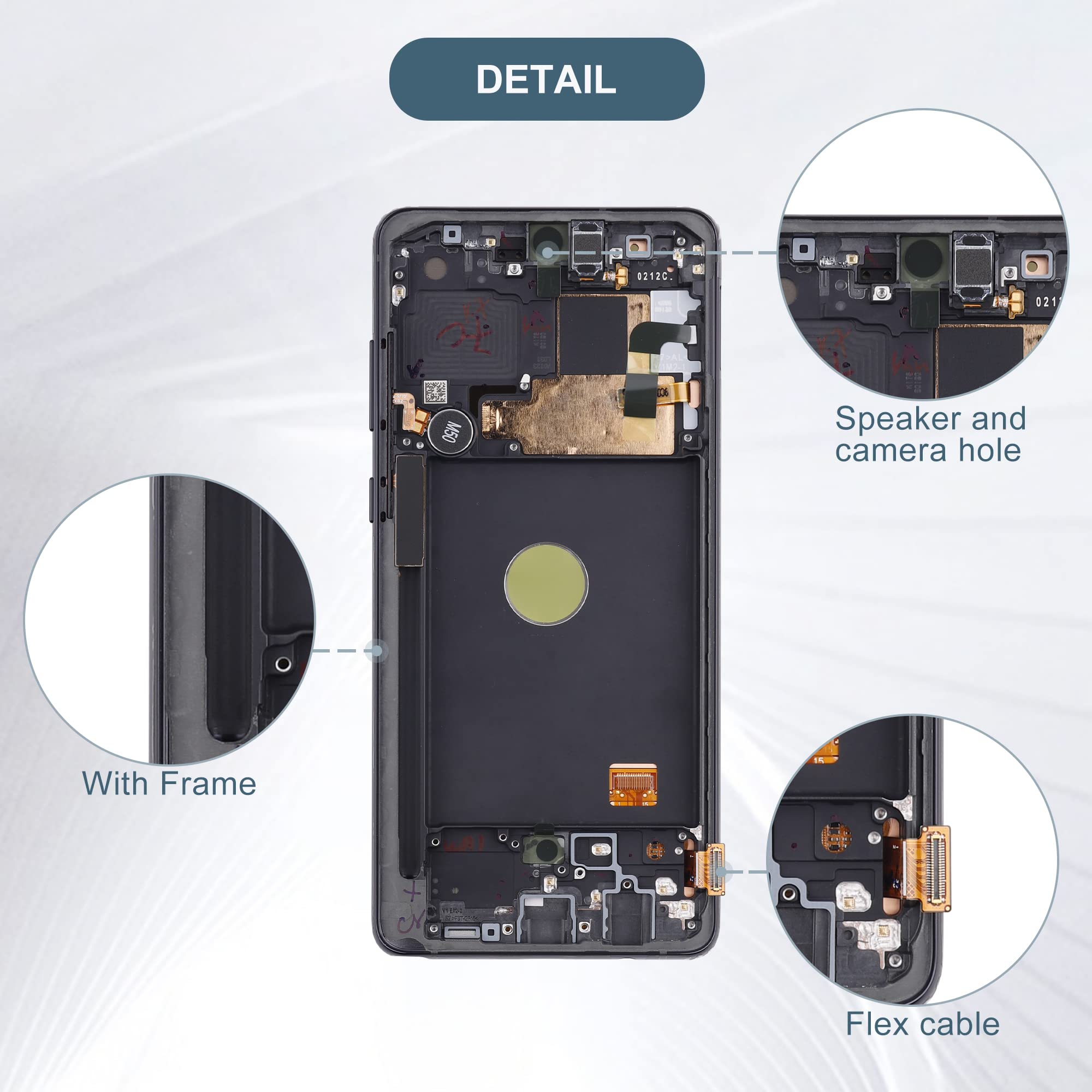 AMOLED Display for Samsung Galaxy Note 10 Lite SM-N770F/DS - 6.7
