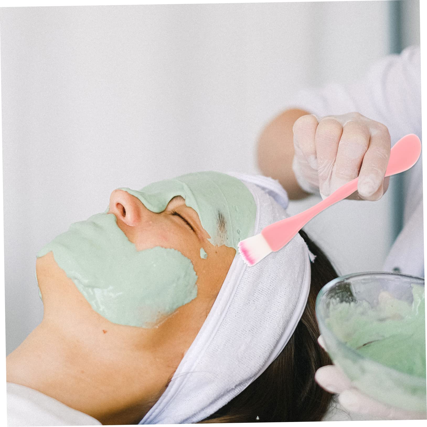 45 Pcs Reusable Double Head Silicone Face Scrubber Brush - Exfoliating Body & Facial Cleansing Tool for DIY Skincare, Makeup Removal & Spa Treatments