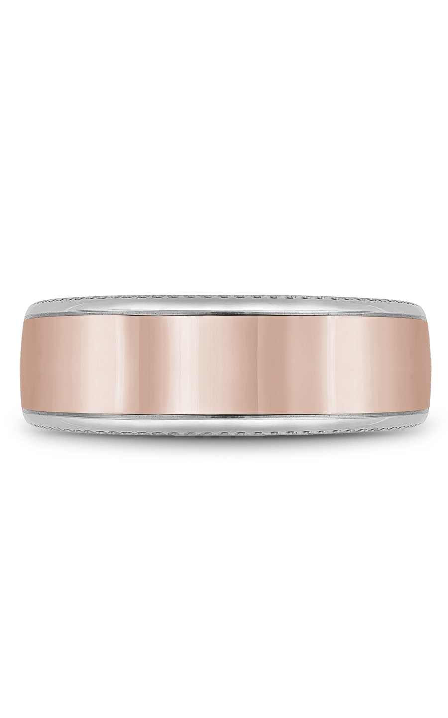 Bleu Royale Men's Wedding Band RYL 054RW75 - 14K White Gold Ring for Men, Classic Wedding Band for Groom, Anniversary Gift for Him | Perfect for Weddings, Engagements & Special Occasions