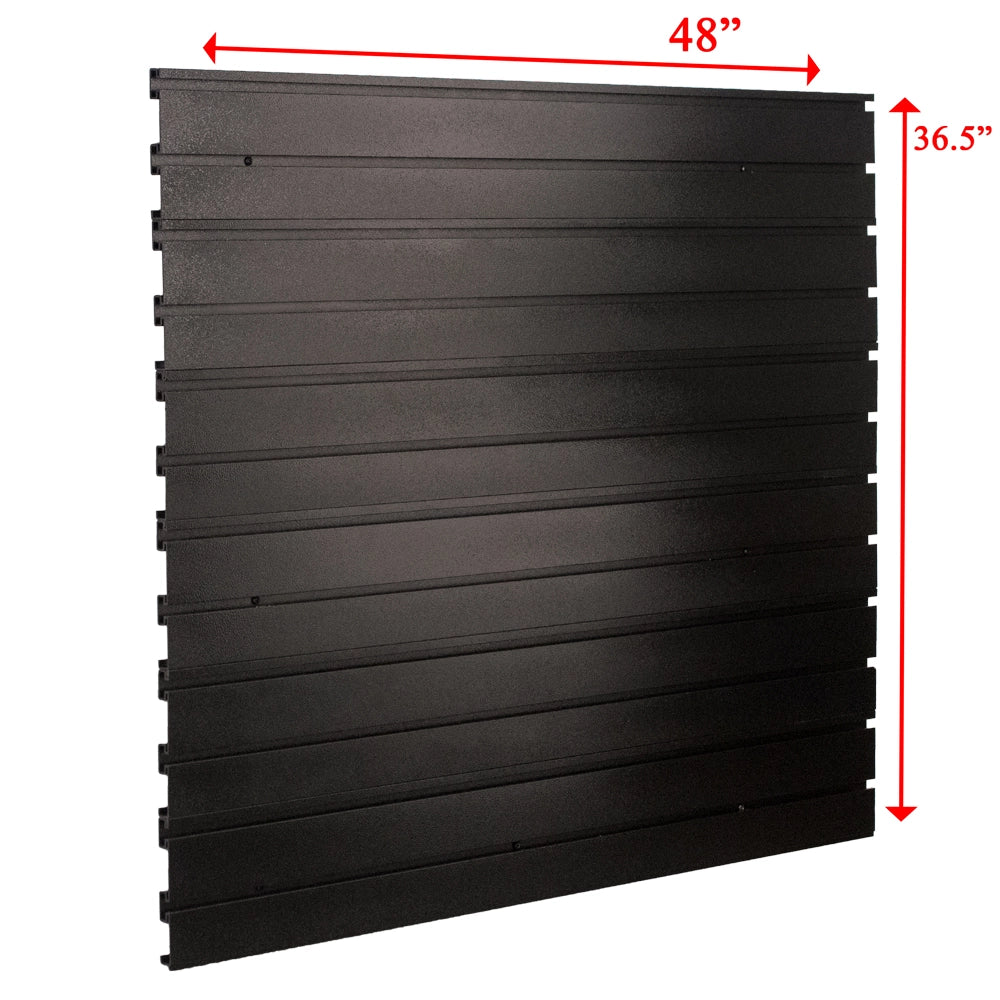 6-Piece Black Camo Slatwall Panel Set - HDSW2 3X4 BC - Retail Store Display System for Clothing, Accessories & Merchandise Organization - Perfect for Boutiques, Trade Shows & Retail Spaces
