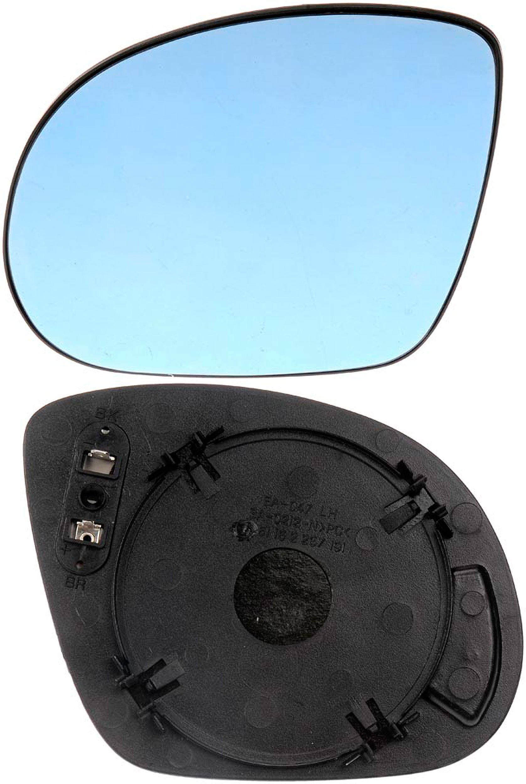 APDTY 103996 Driver-Side Replacement Mirror Glass - Compatible with OE 51162259035 - Perfect for BMW, Mercedes & Audi Vehicle Repairs & Upgrades
