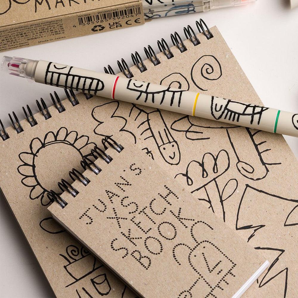 Woset Sketchbook - Premium Blank Drawing Notebook for Artists & Students - Ideal for Sketching, Doodling & Creative Projects - All Sizes Available