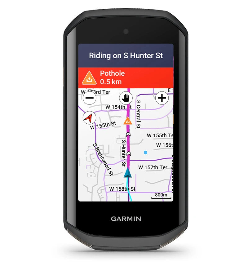 Garmin Edge 1050 GPS Bike Computer - Advanced Cycling Performance Tracker with Navigation & Training Features for Road & Mountain Biking