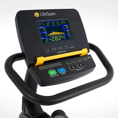Lifespan R5i Recumbent Exercise Bike for Home Gym - 30 Year Anniversary Sale - Perfect for Low-Impact Cardio Workouts & Physical Therapy