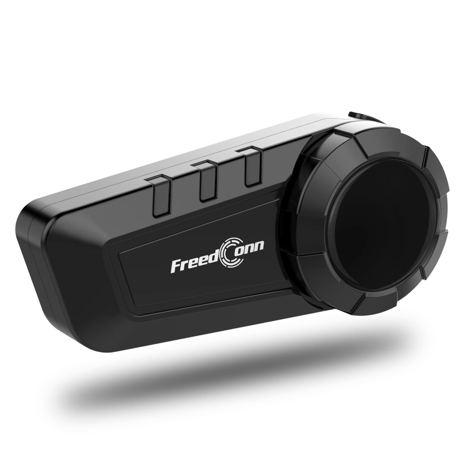 FreedConn KY PRO Motorcycle Bluetooth Headset - Bluetooth 5.0 Helmet Communication System for 6 Riders, 1200m Range, with GPS, HD Speakers, Noise-Canceling Mic, Stereo Music & Waterproof - Perfect for Group Riding, Touring & Adventure Motorcycles