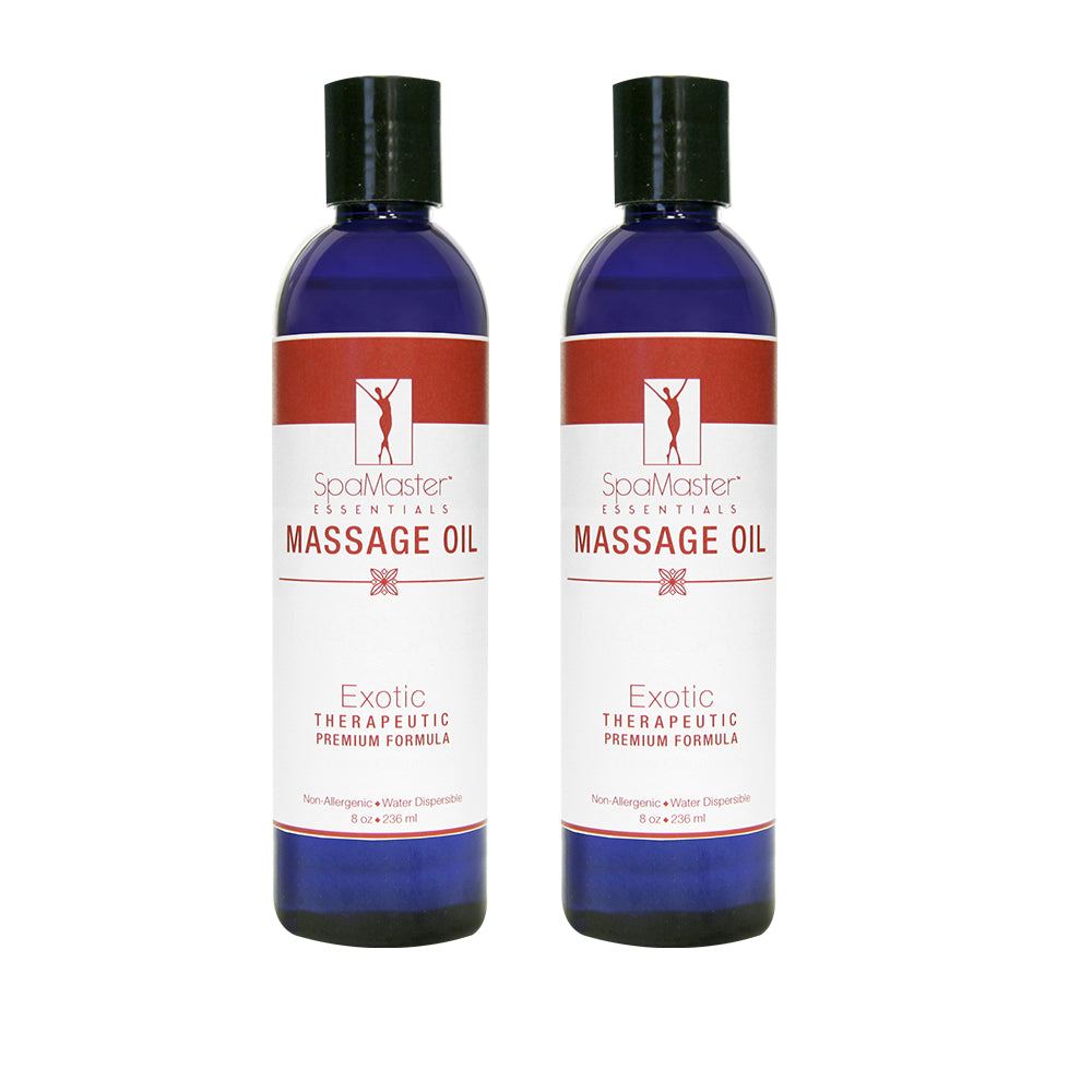 Organic Unscented Water-Soluble Massage Oil - Hypoallergenic & Natural for Spa, Therapy & Relaxation - 7 Size Options for Professional or Home Use
