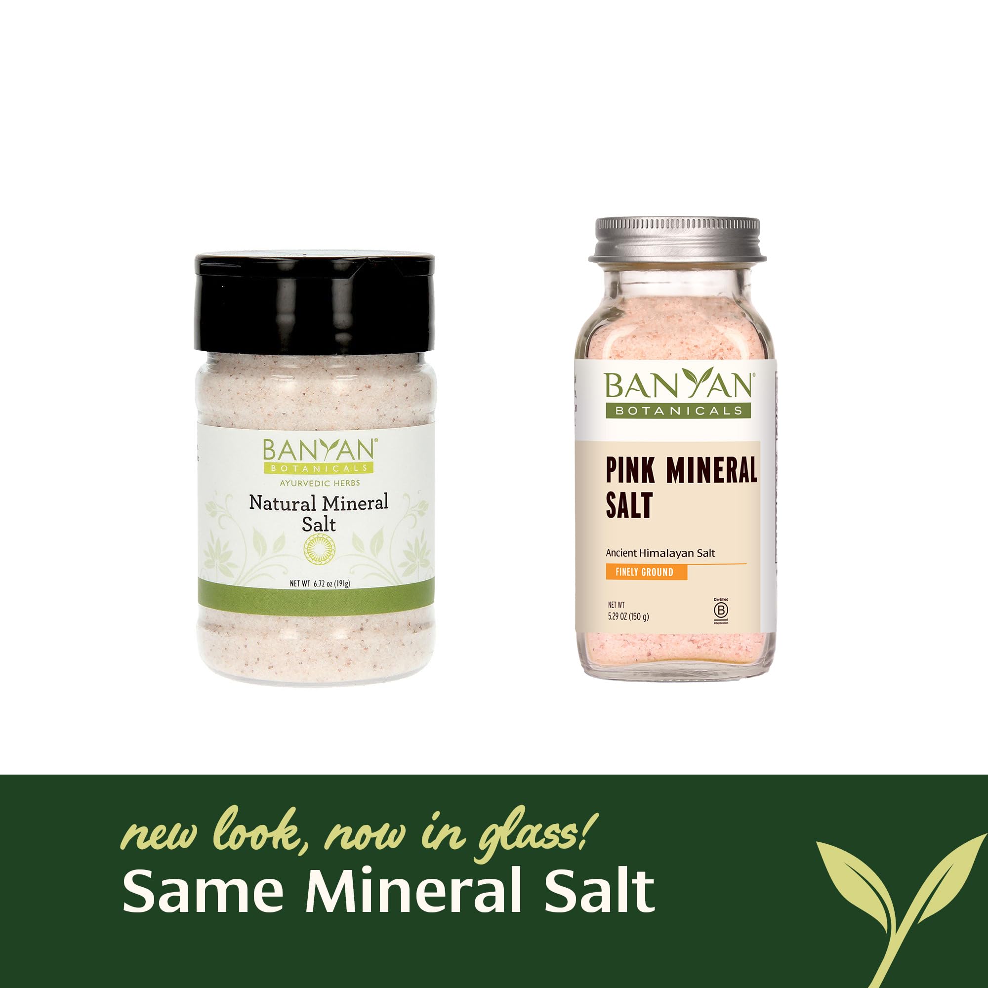 Banyan Botanicals Fine Ground Pink Himalayan Salt – Pure, Gluten Free, Vegan, Non-GMO Mineral Salt for Cooking, Baking, Skincare & Bath – Resealable Spice Jar – Perfect for Gourmet Meals, DIY Beauty & Relaxing Baths