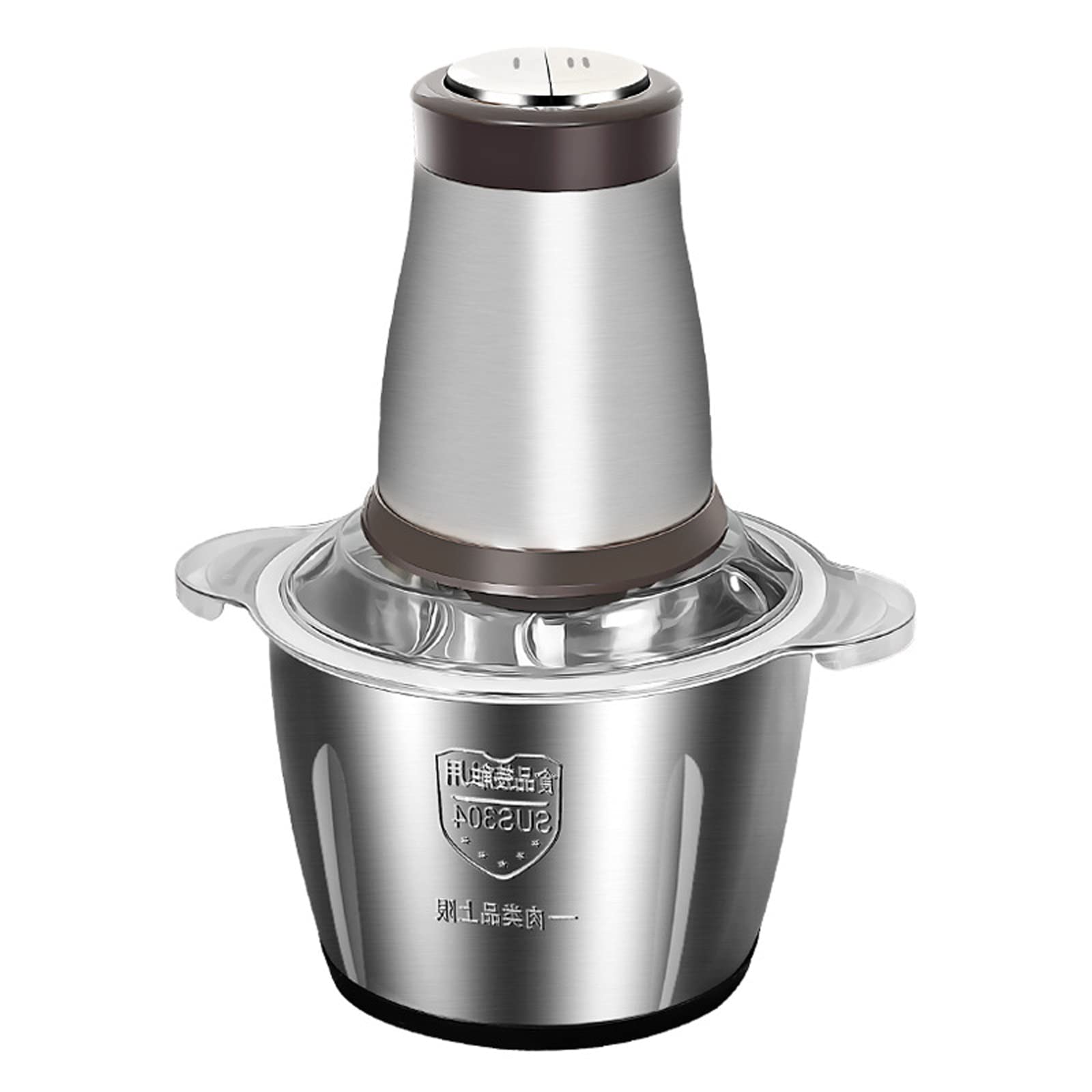 Werty Electric Meat Grinder - Large Capacity Stainless Steel Food Processor with 4 Sharp Blades for Fast Chopping - Perfect for Grinding Meat, Vegetables & Making Sausages at Home